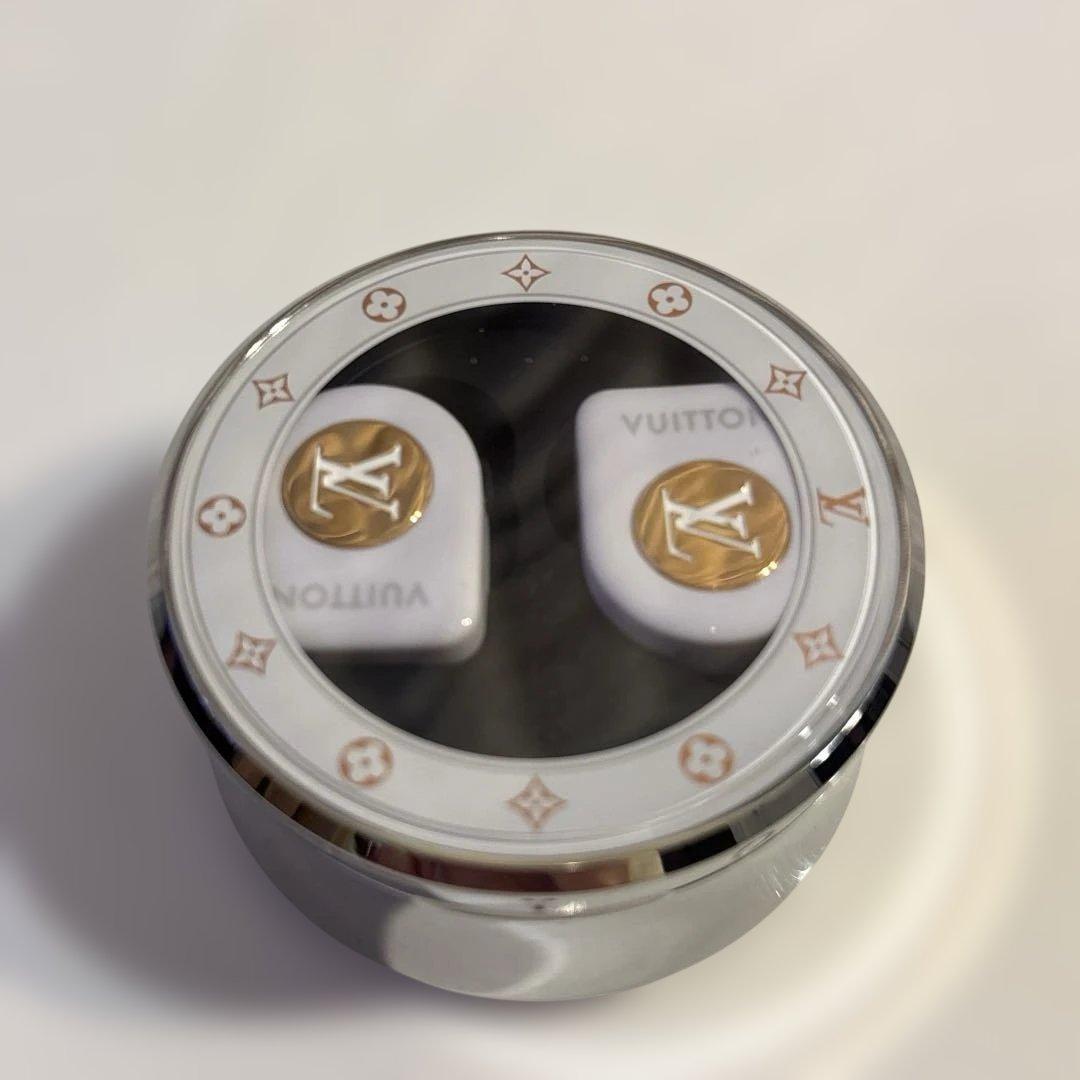 LOUISVUITTON ルイヴィトン ワイヤレスイヤホン モノグラム 白