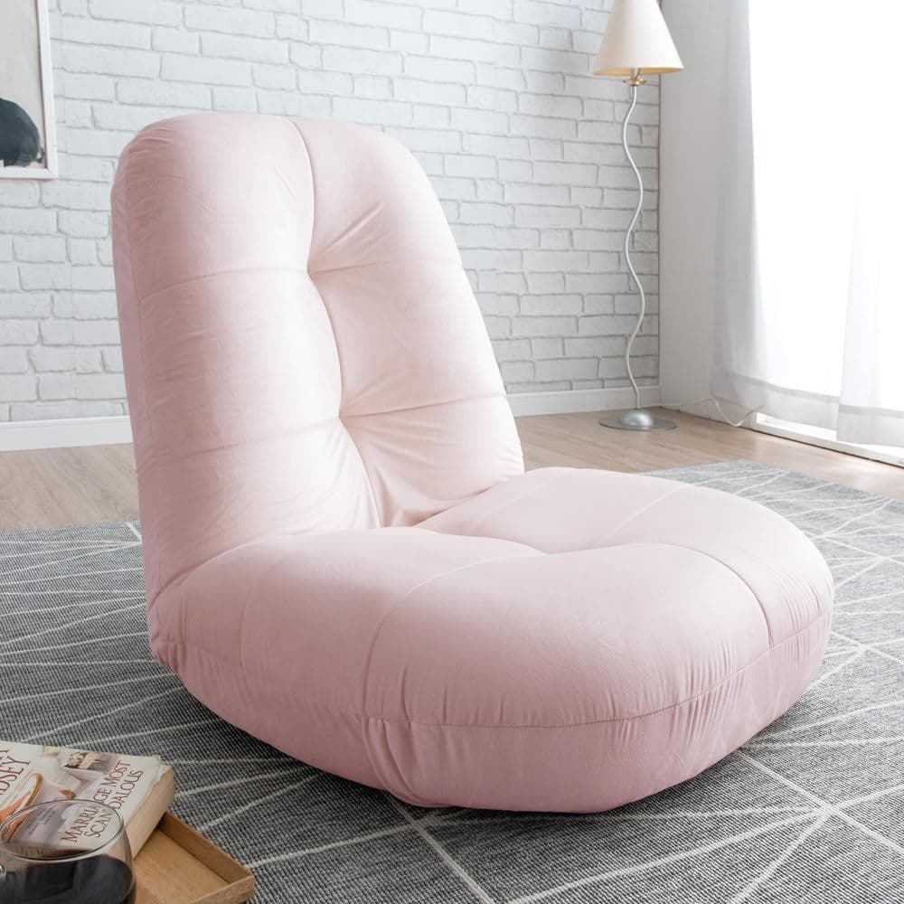 座椅子 あぐら座椅子 リクライニング ふわふわ　チェア　コンパクト　新品　匿名