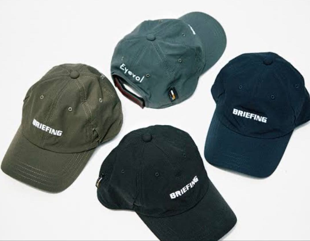 Briefing golf× eyevol GLASSHOLD CAP グレー