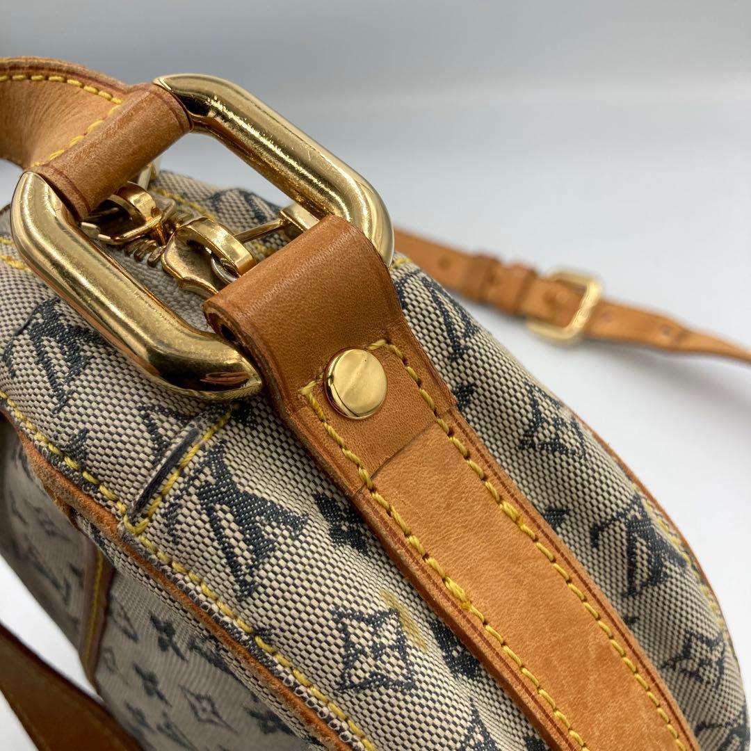 ルイヴィトン　ショルダーバッグ　デニム　モノグラム　15A