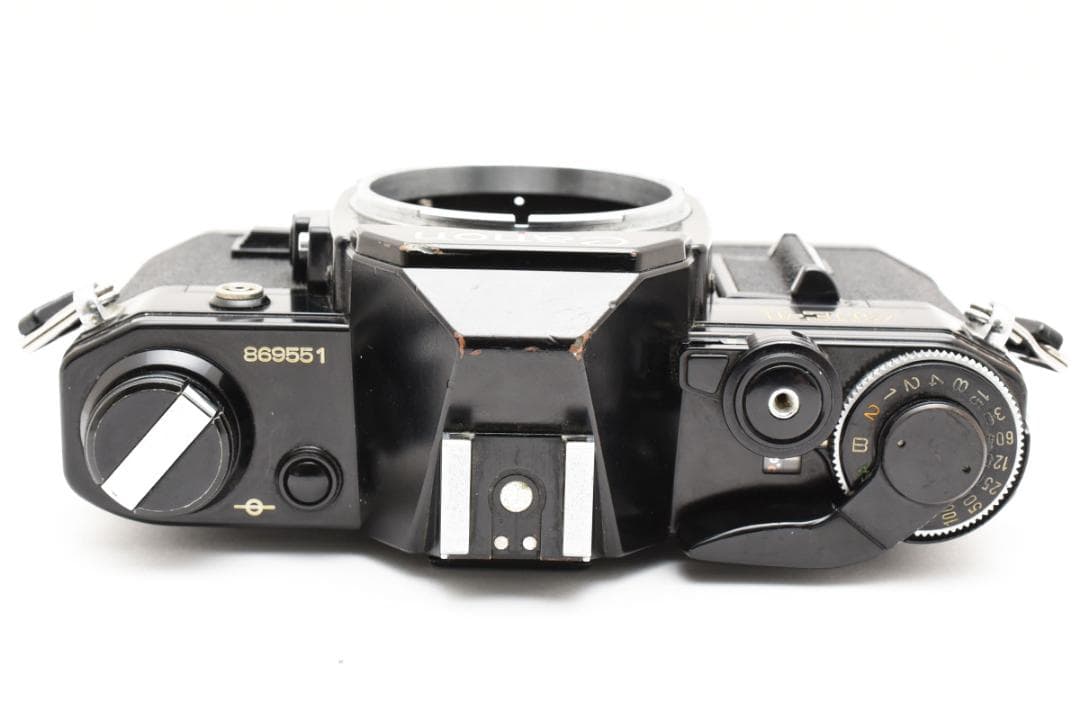 モルト張替え済・塗装ハゲあり★Canonキャノン AE-1 ボディ #18166