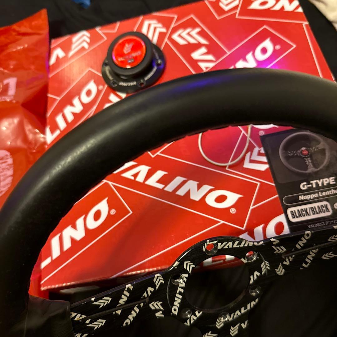VALINO G-TYPE ステアリング 本体 Φ340/40 ブラック
