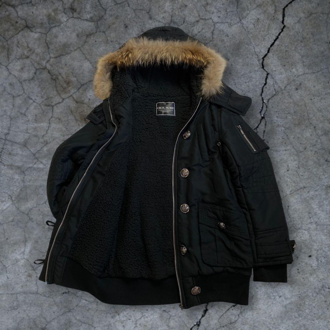 CECIL McBee 黒 モッズコート 平成ギャル y2k archive