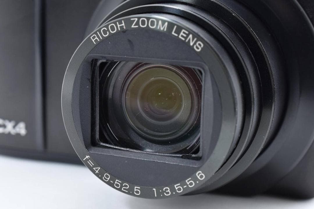 リコー　RICOH CX4 ブラック 動作確認済 ＃A328