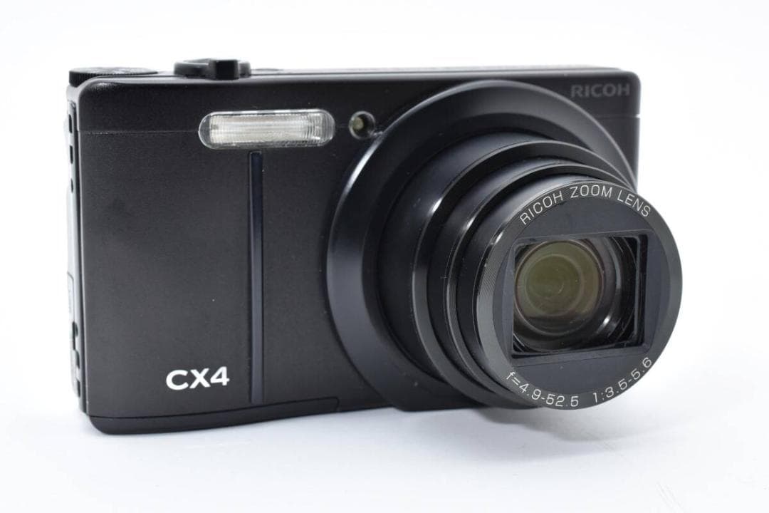 リコー　RICOH CX4 ブラック 動作確認済 ＃A328
