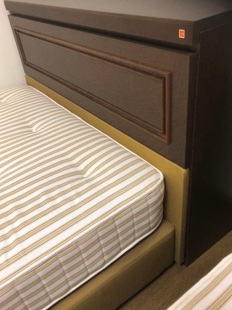 ナショナルベットフレーム♦️松下電工マットレス♦️シングルロングベットセット♦️送料込