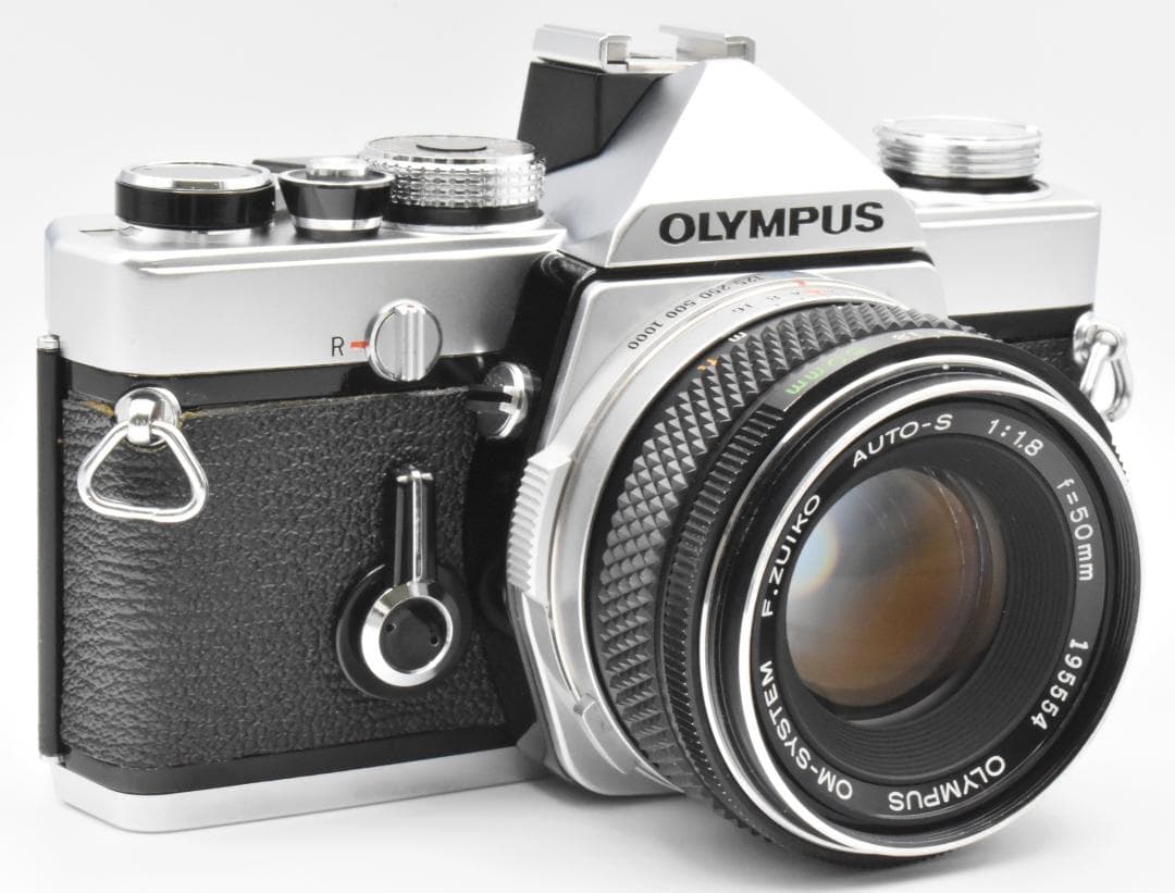 フィルムカメラ OLYMPUS OM-1 F.ZUIKO AUTO-S 50mm 1.8