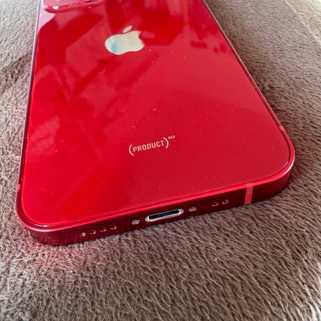 【美品】SIMフリー iPhone13mini 512GB red 箱付