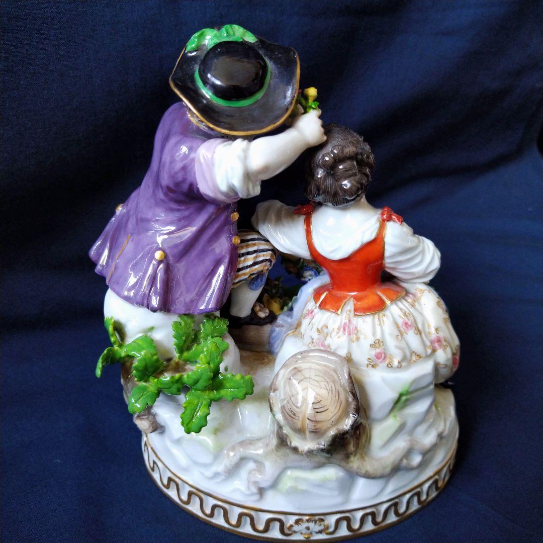 ✤1924年以前マイセン(Meissen)フィギュリン『春の寓意』✤