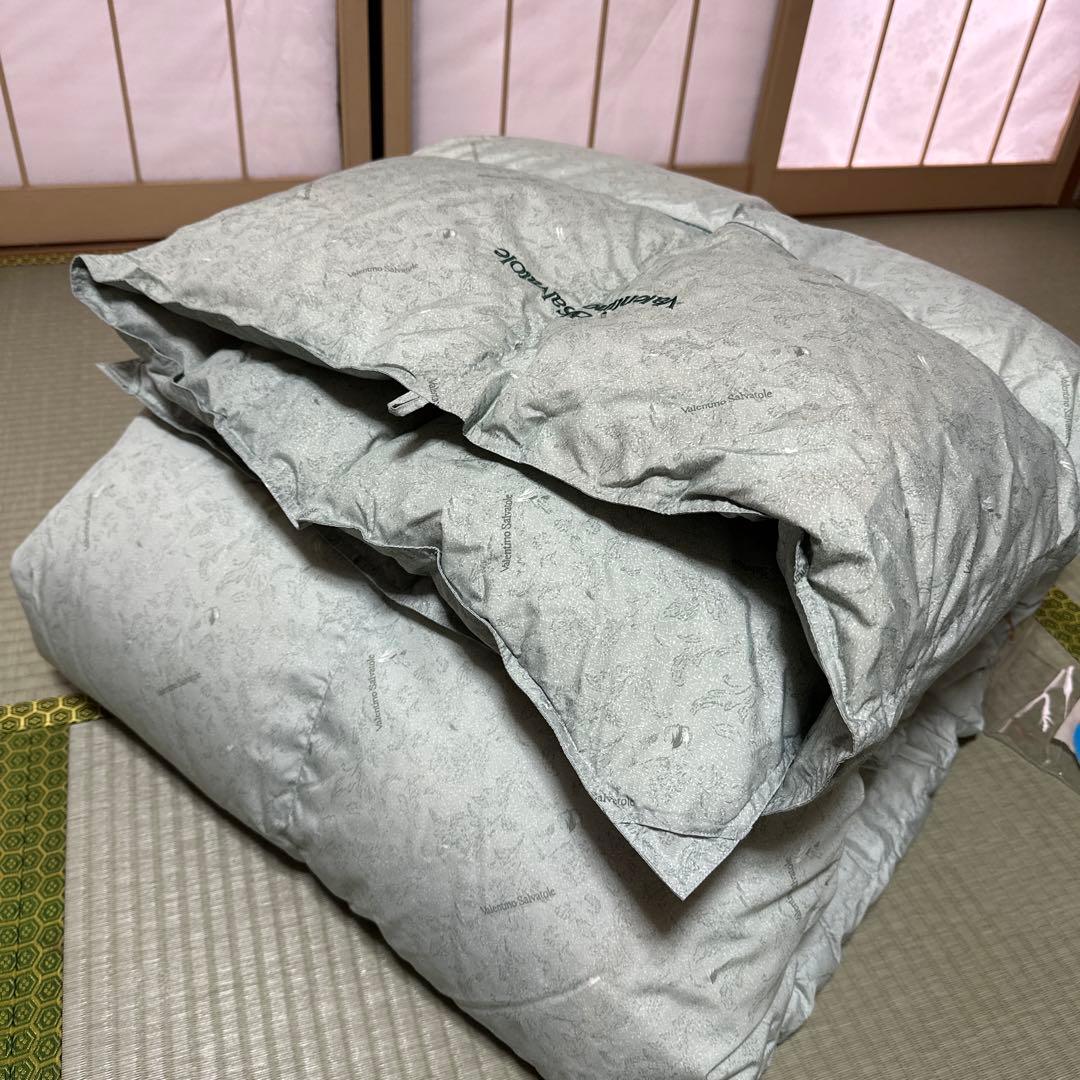 S様 羽毛掛け布団　190✖️210 バレンチノ　ヨーロピアンダウン【未使用】