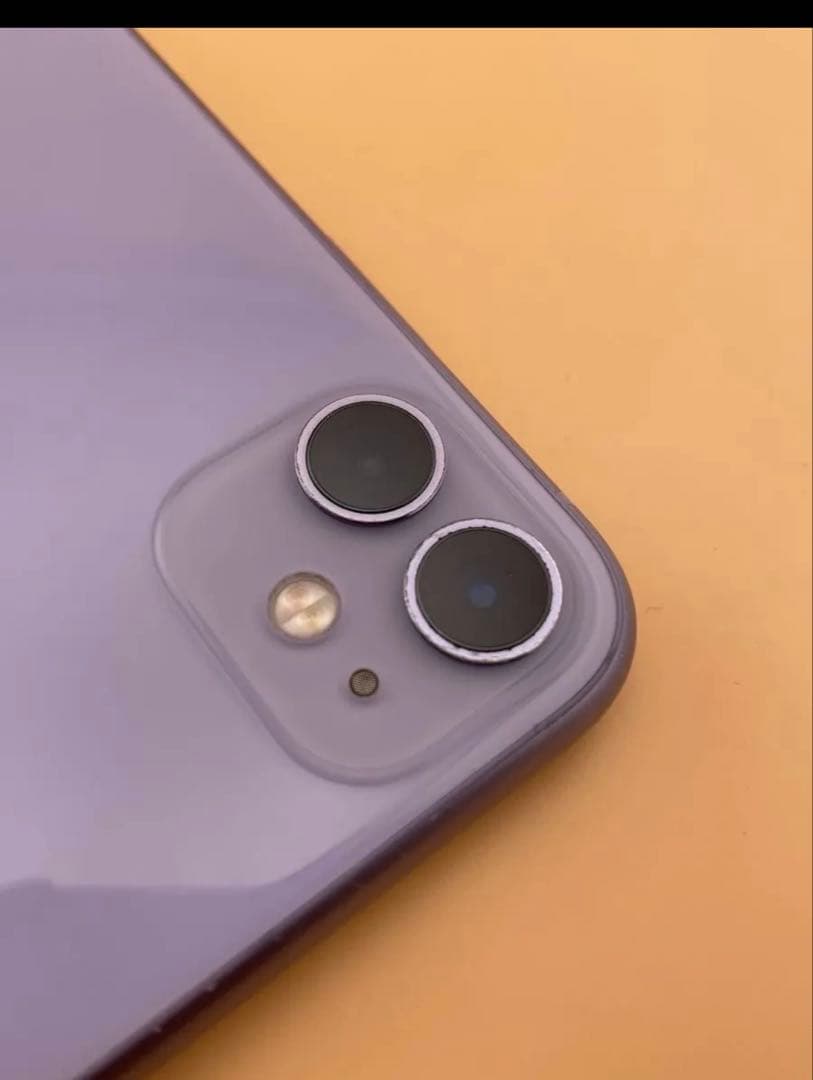 iPhone 11 64GB SIMフリー パープル　バッテリー100%