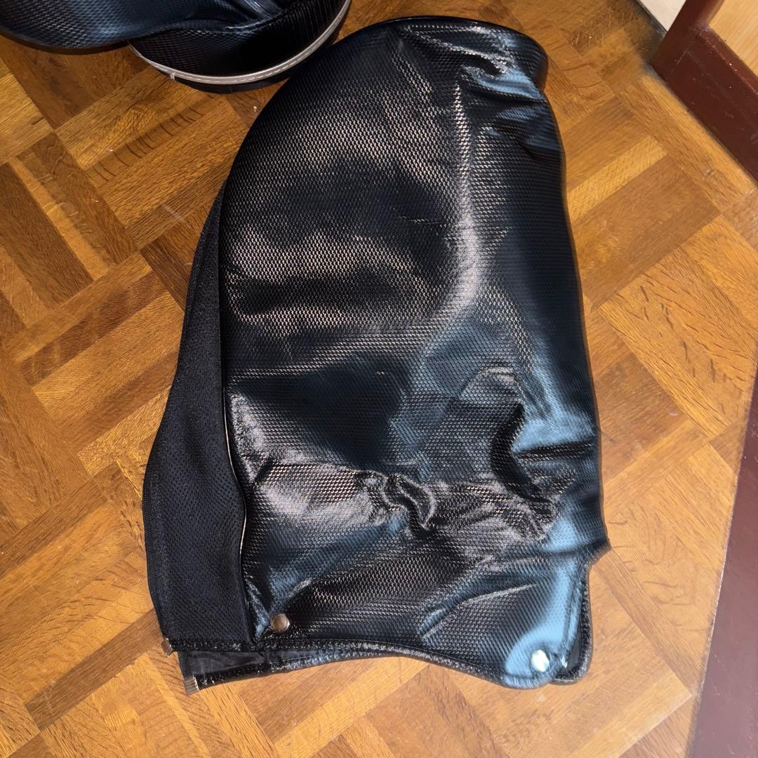 adabat キャディバッグ ブラック/ホワイト