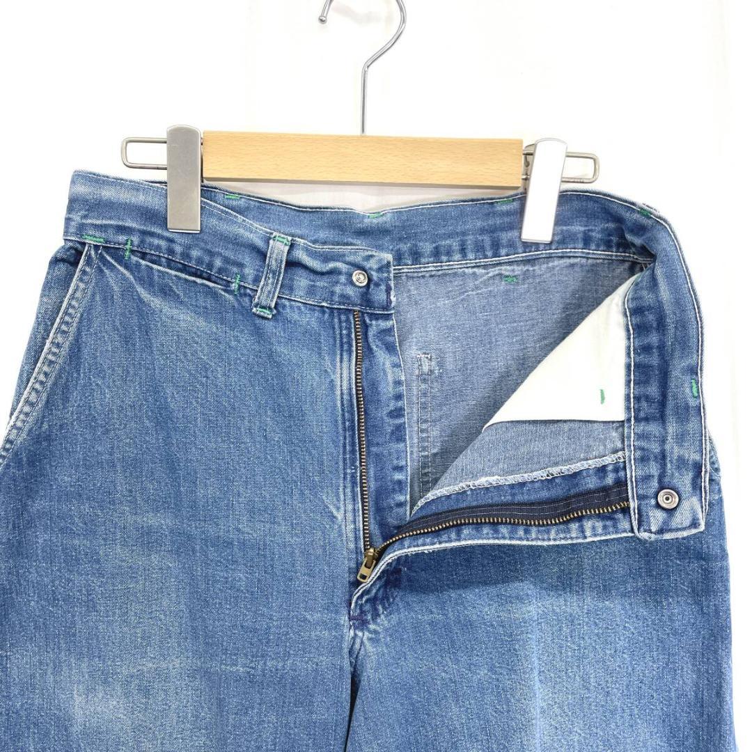 OSHKOSH : 60s 70s デニムペインターパンツ★インディゴ