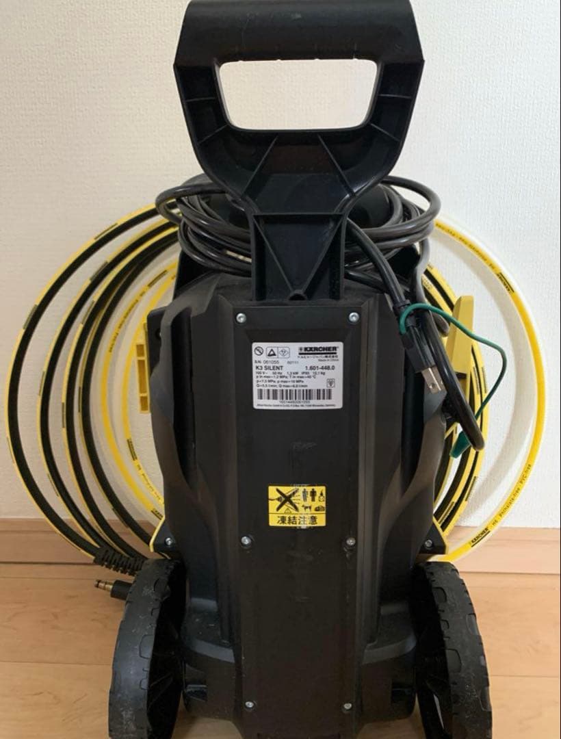 KARCHER K3 高圧洗浄機本体静音タイ プおまけ延長高圧ホース付