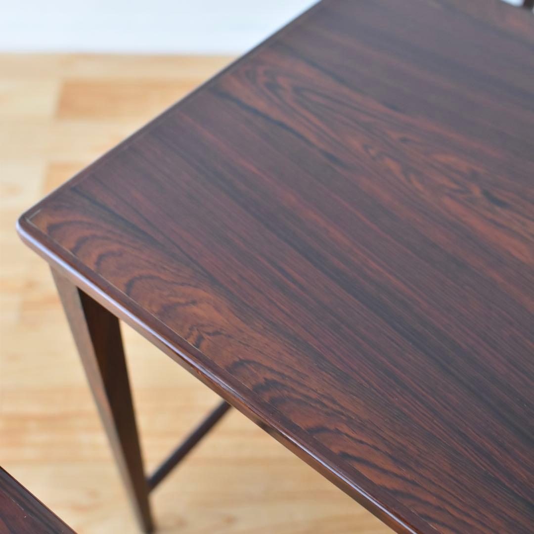 Bruksbo ノルウェー　ローズウッド　ネストテーブル