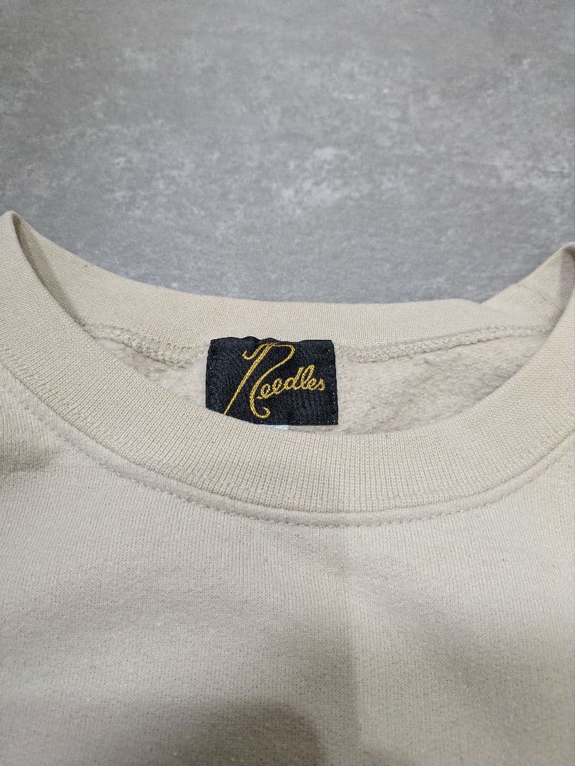 Needles ニードルズ　 スウェット　ベージュ