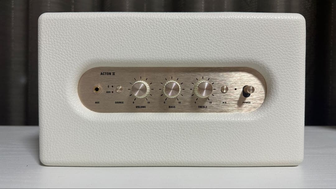 Marshall Acton II ホワイト ワイヤレススピーカー