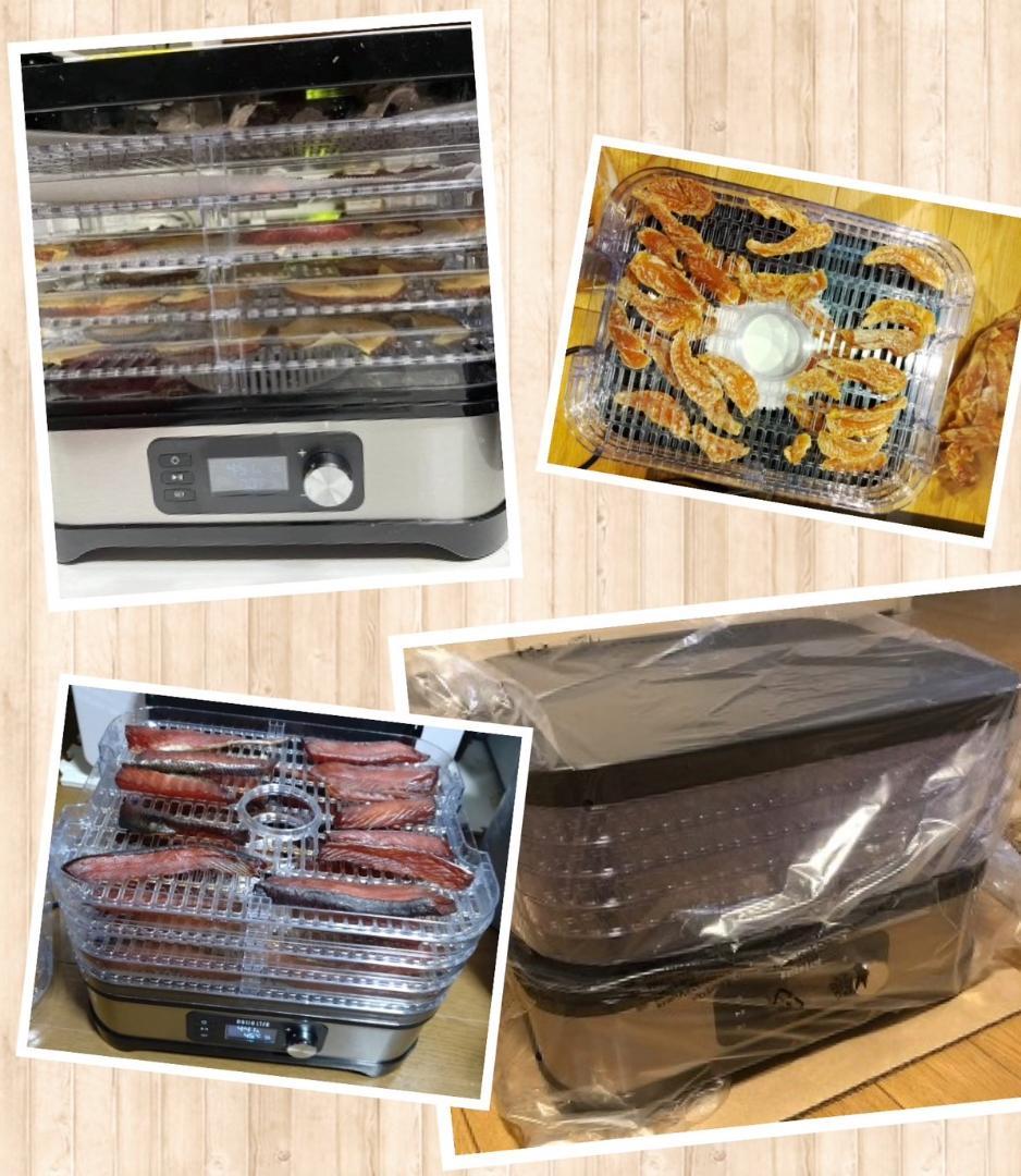 栄養価も旨みも逃がさずギュッと凝縮❣ビーフジャーキーも作れる❤フードドライヤー