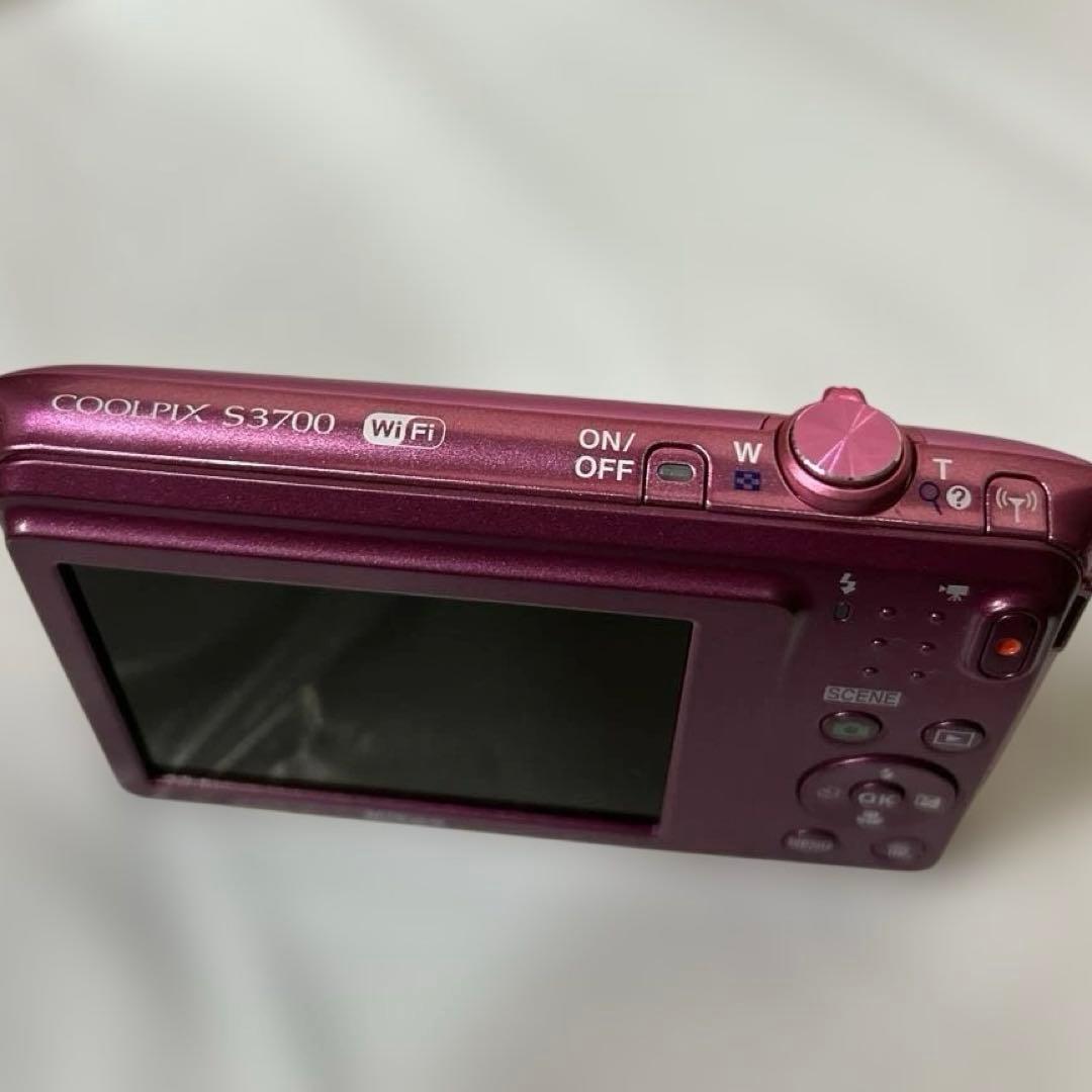 Nikon COOLPIX S3700 ピンク　デジタルカメラ