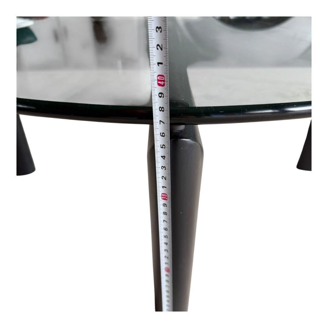 コルビジェ　リプロダクト　ガラス天板　ダイニングテーブル　二人暮らし