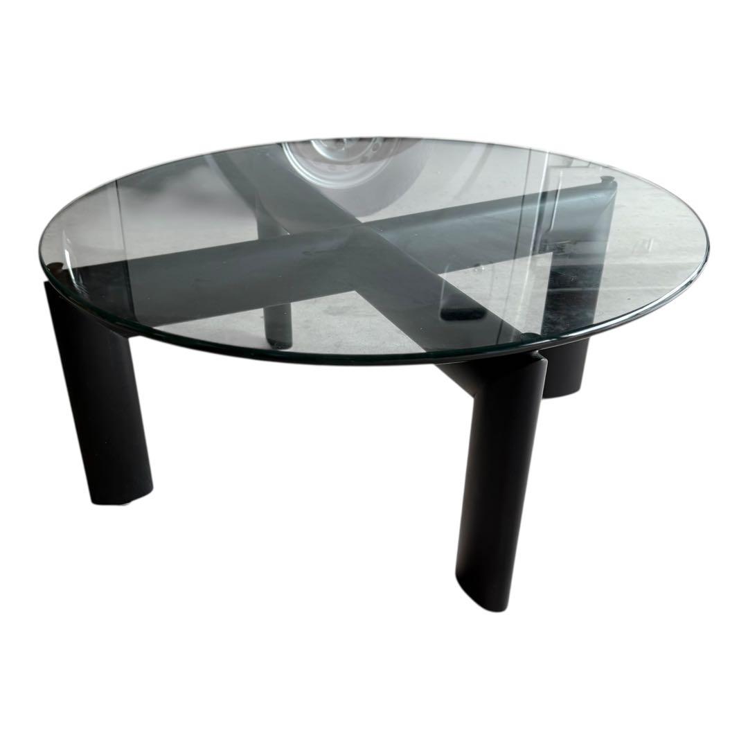 コルビジェ　リプロダクト　ガラス天板　ダイニングテーブル　二人暮らし