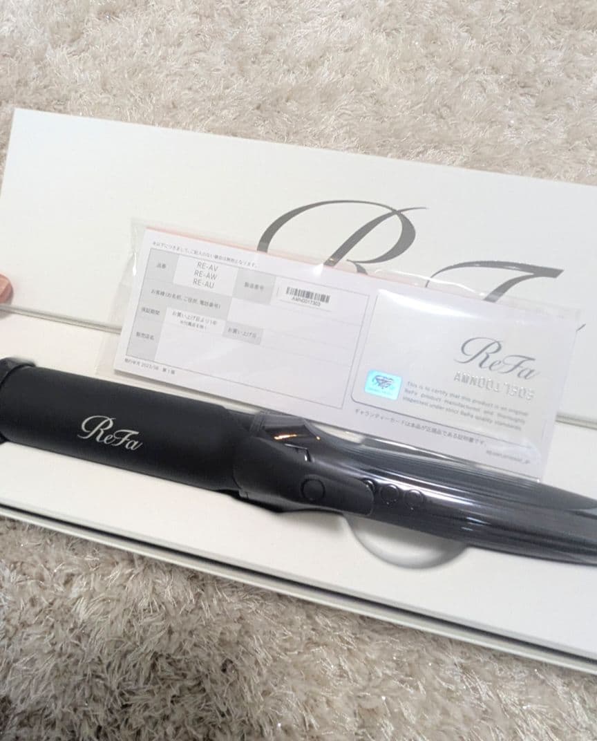 【あおい】リファカールアイロンプロ32mmブラック