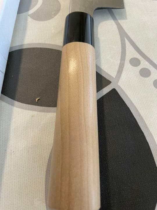 源昭忠 青鋼DX 鎌薄刃 包丁 21cm 左利き用