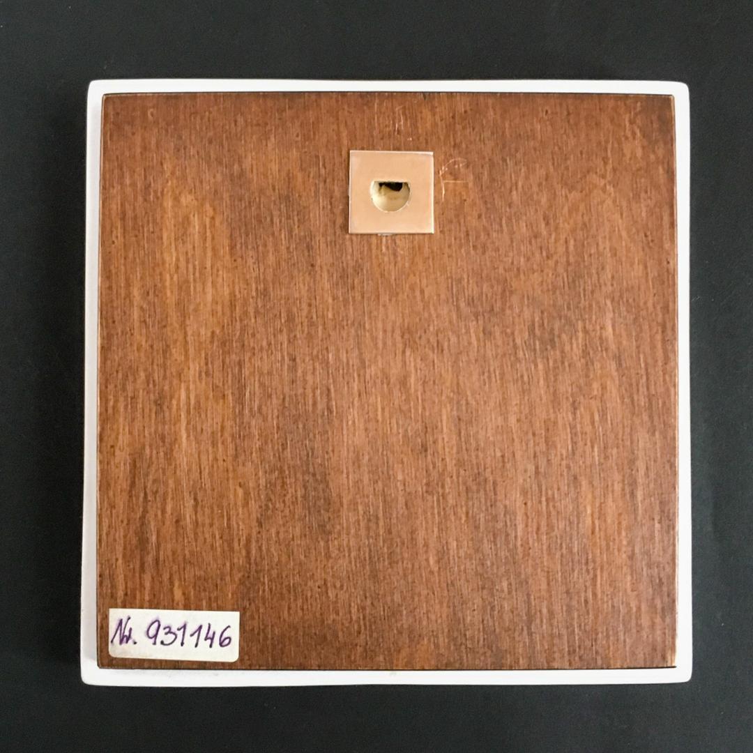 マイセン 「卓上の花束」H・ブレチュナイダー  陶板画 14.5センチ