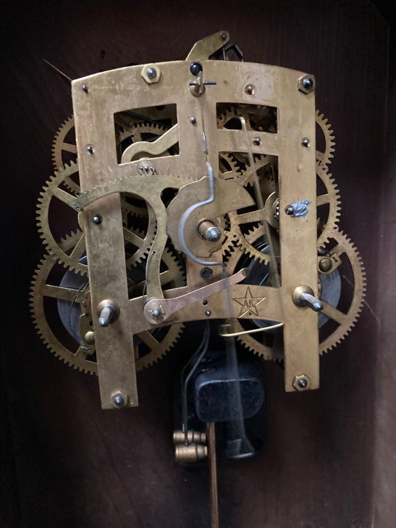 AKマーク 栄計舎 チンチャン時計 稼働中