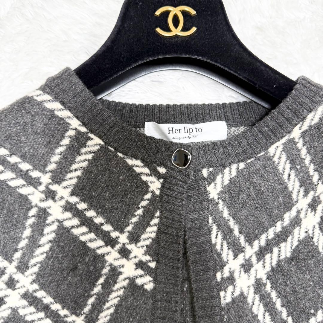 【美品✨】Pantheon Checked Knit Dress