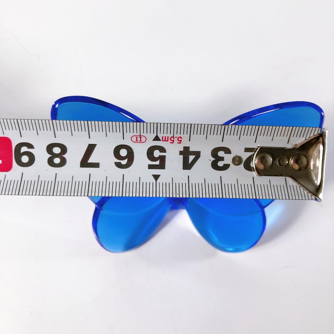 Baccarat バカラ ラッキーバタフライ ブルー　ラッキー・バタフライ・置物