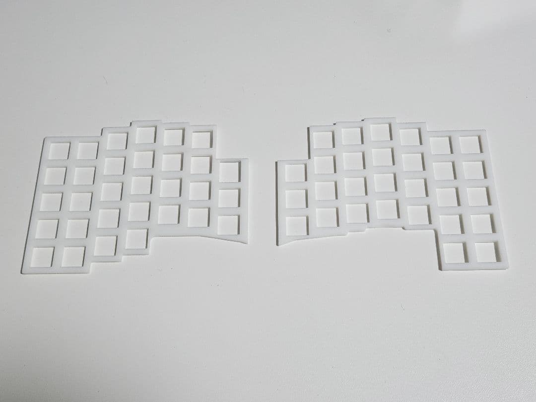 Glove65tb 完成品 低背トラボ ロープロファイル 無線接続 ホワイト