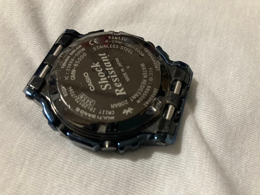 e*7様 希少・生産終了品⭐︎G-SHOCK GMW-B5000 メタリックブル