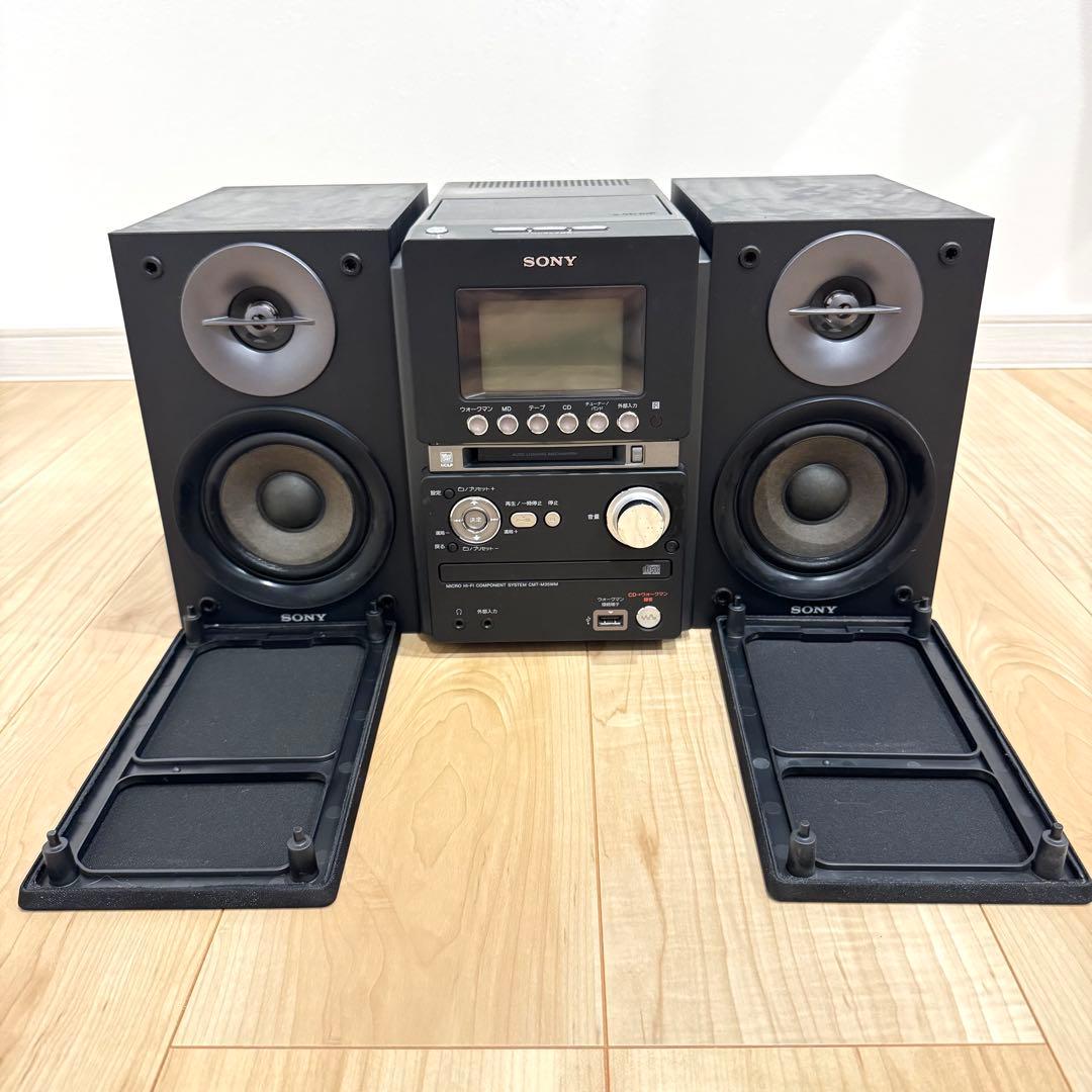 【動作確認済】 SONY CMT-M35WM ミュージックコンポ　ミニコンポ