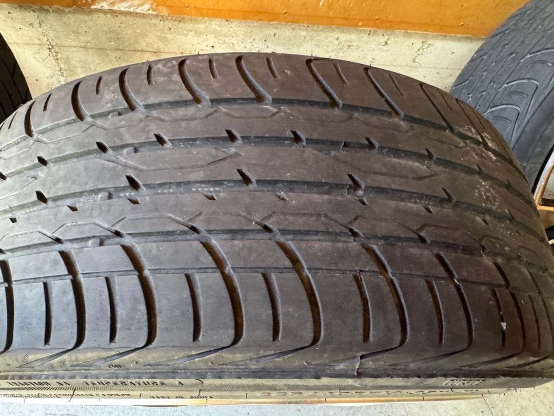 送料無料。Rays ホムラ　19インチ ホイールセット　8.5j ＋45