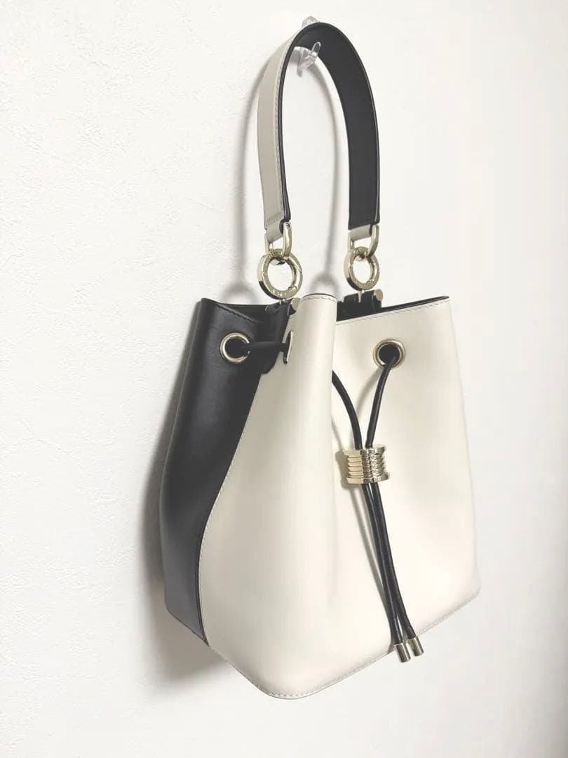 【美品】BVLGARI ブルガリ ビーゼロワン バケットバッグ