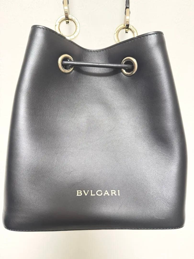 【美品】BVLGARI ブルガリ ビーゼロワン バケットバッグ