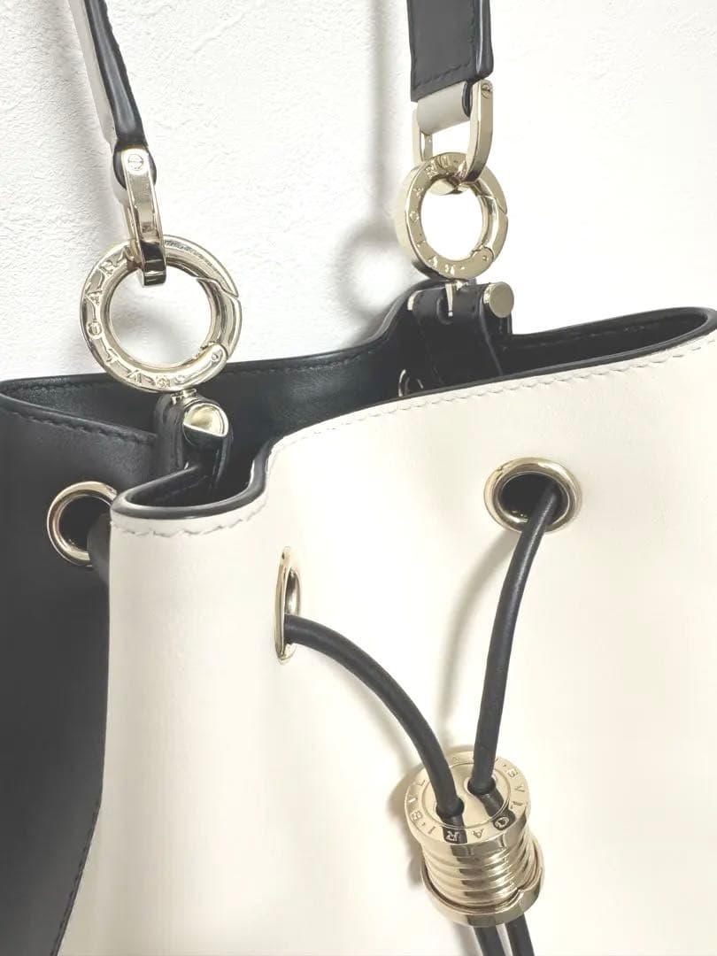 【美品】BVLGARI ブルガリ ビーゼロワン バケットバッグ
