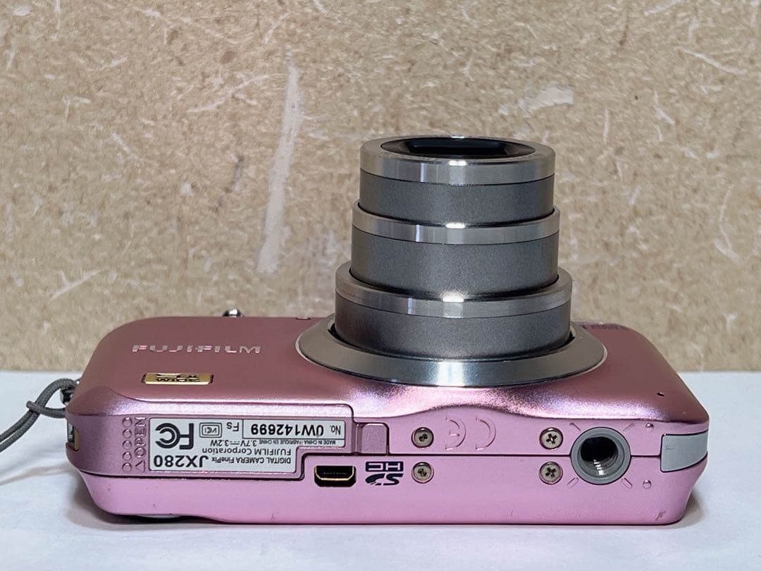 FUJIFILM FinePix JX280 ピンク デジカメ コンデジ