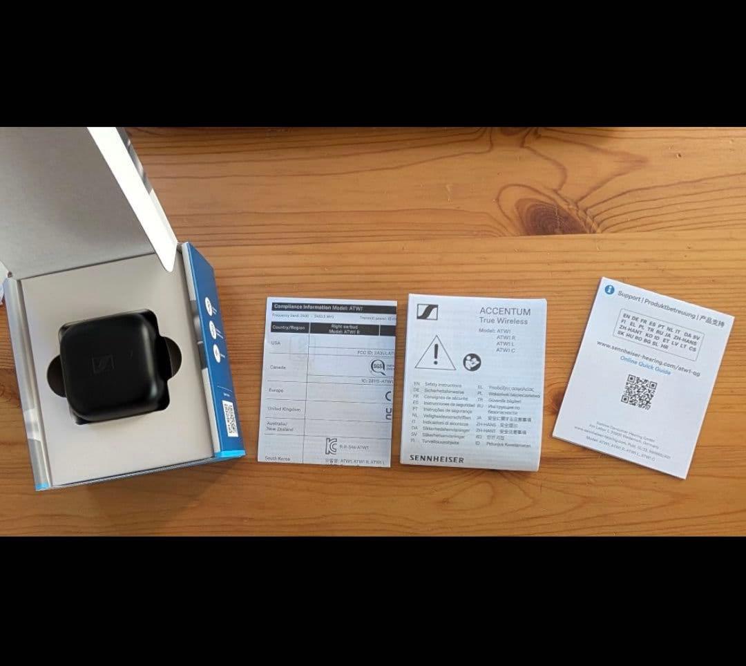 【美品】ゼンハイザー ACCENTUM True Wireless ブラック