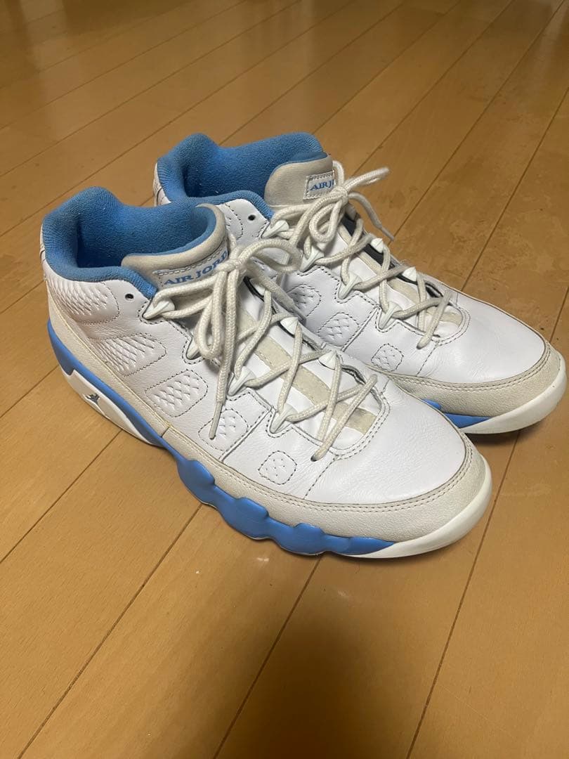 ナイキ　ジョーダン 9 28.0cm ゴルフシューズ　ホワイト　ブルー