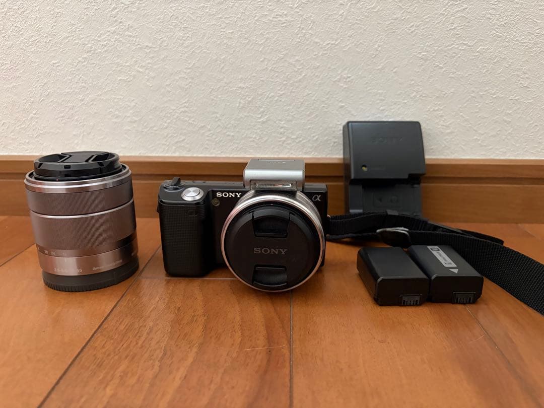 SONY α NEX-5 ミラーレス一眼カメラ 本体とレンズセット