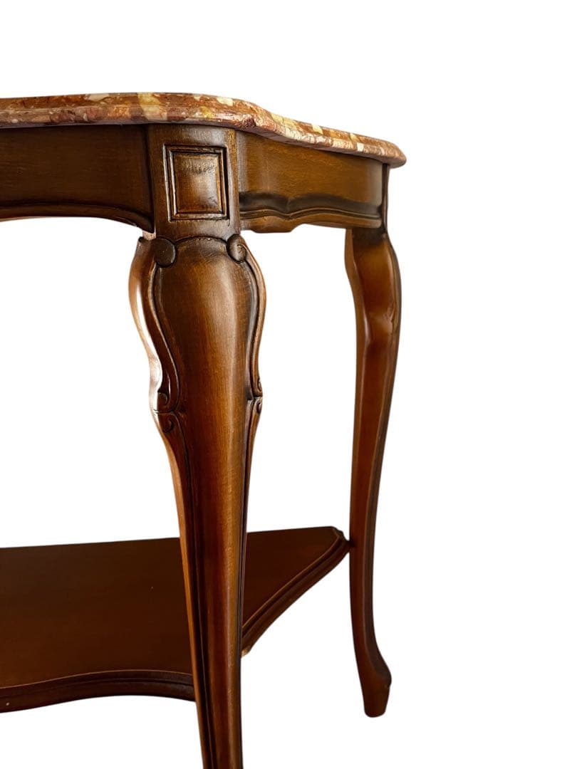 『希少』イタリア製☆大理石☆猫脚☆コンソールテーブル