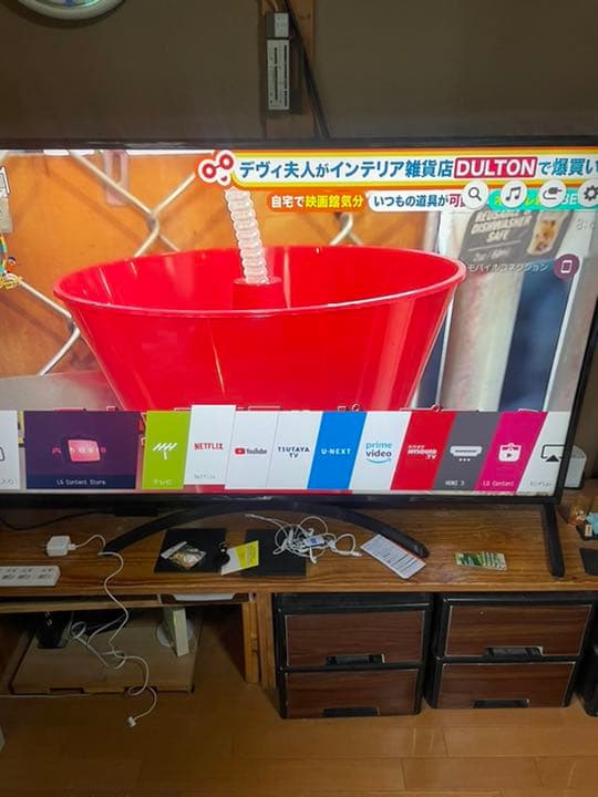 LG  65UK6300PJF 65インチテレビ　4TBハードディスク付き