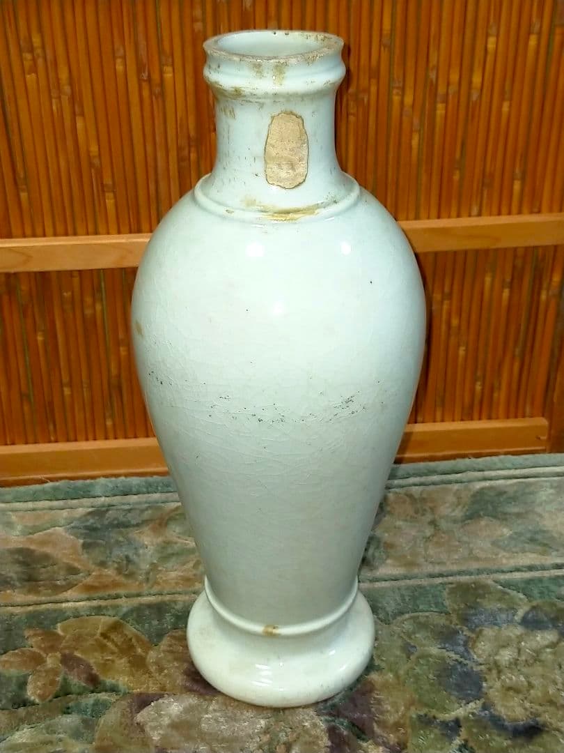 ♥値下げ！♥中国　青磁　花瓶　参考品　骨董　古玩