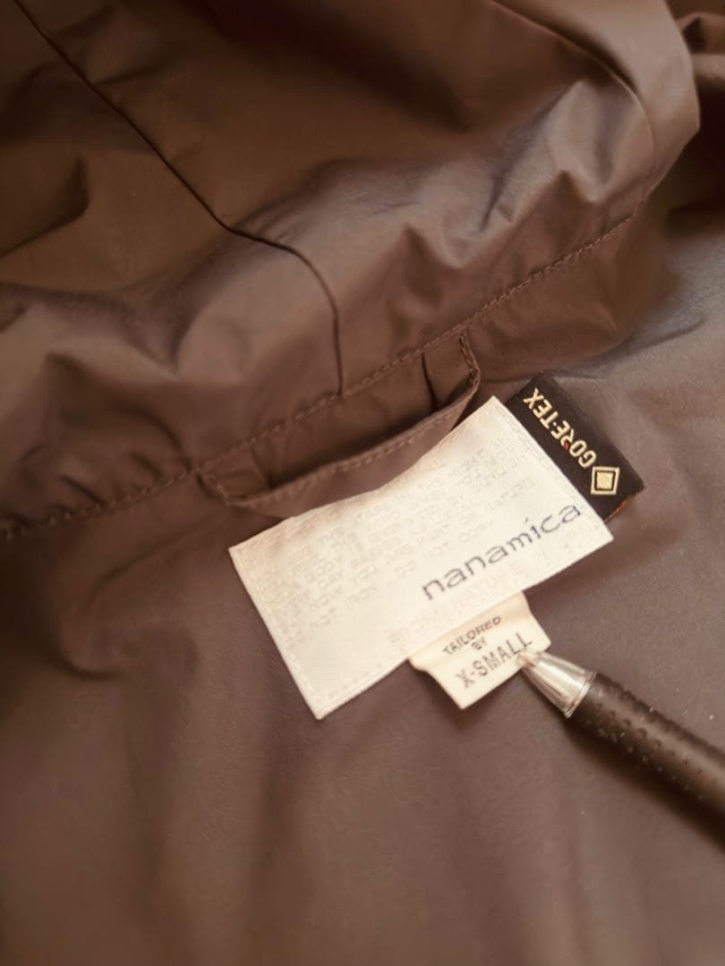 nanamicaナナミカ GORE-TEX グレー ロングモッズコート