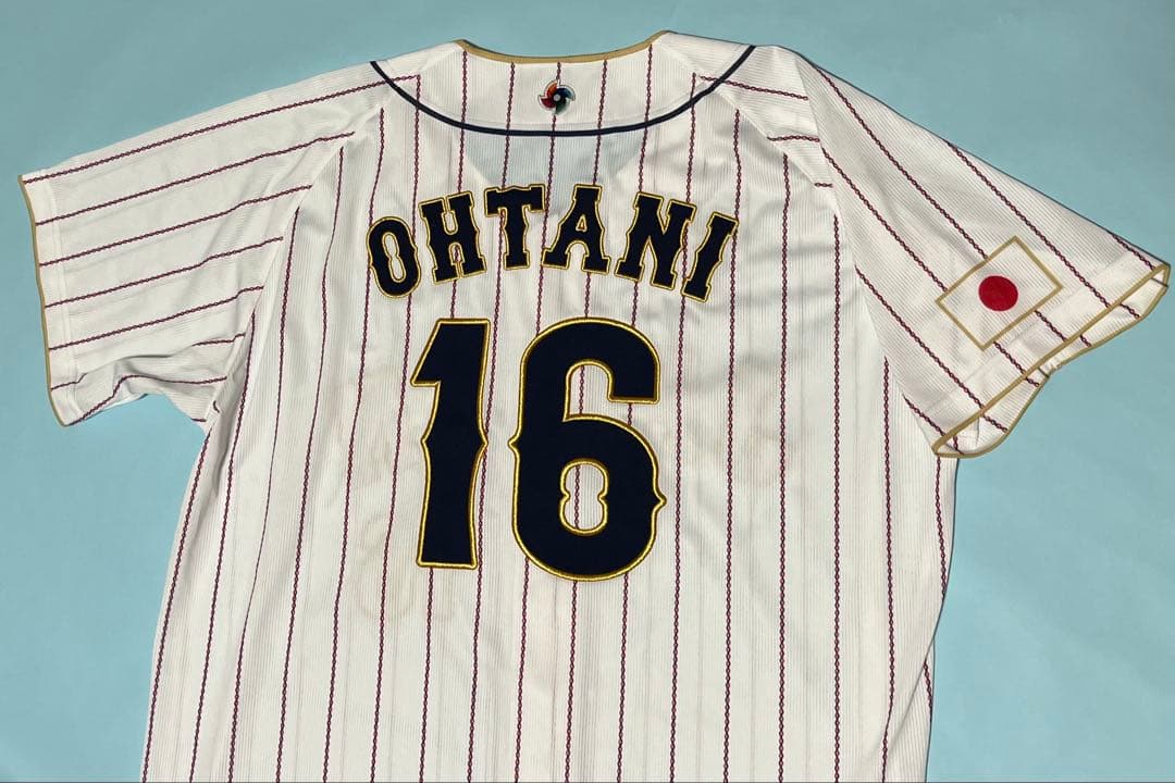 2023WBC日本代表　大谷翔平選手ユニフォーム　刺繍　XOサイズ　世界制覇