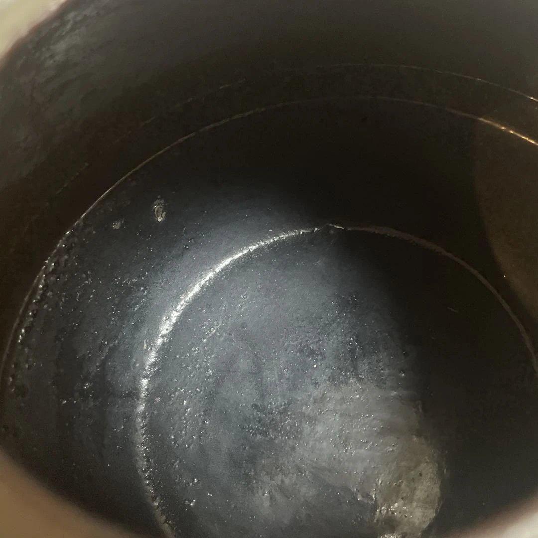 南部鉄器　岩鋳鉄瓶　袋つる　銘入り　鉄瓶