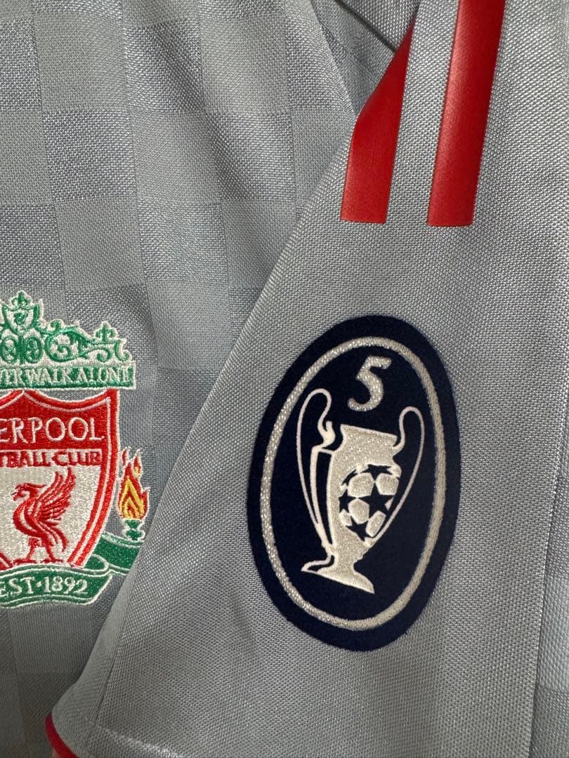 Liverpool ジェラード 08-09 away CL オーセンティック