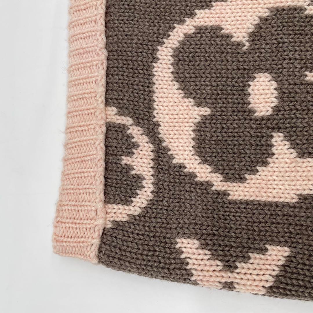 【極美品】ルイヴィトン　スヌード　モノグラム　ピンク